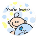 You're Invited OH BOY stickers by celebrateitinvites You're Invited OH BOY stickers