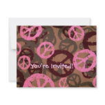 You're Invited!-Peace Signs Invite