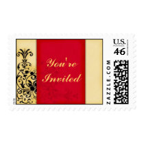 You're Invited Postage Stamp by DreamWed You're Invited Postage Stamp
