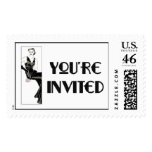 You're Invited Postage Stamp