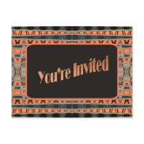 you're invited postcards by DonnaGraysonAbstract you're invited postcards