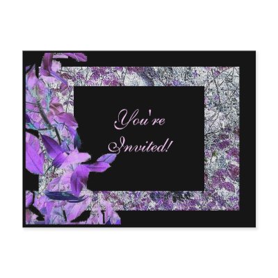 You're Invited! Postcard by sumiko