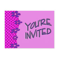 you're invited postcards by DonnasGreetingCards you're invited postcards