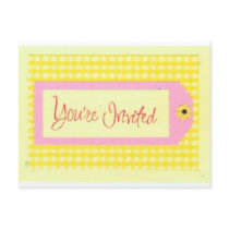 You're Invited postcard