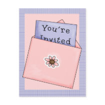 You're Invited postcards