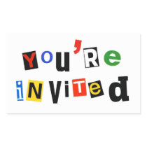 You're Invited Sticker