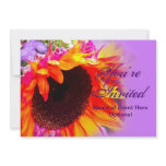 You're Invited - Sunflower Invitation