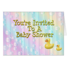 You're Invited To A Baby Shower Card