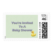You're Invited To A Baby Shower postage