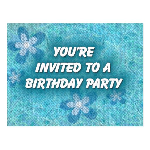 you-re-invited-to-a-birthday-party-postcard-zazzle