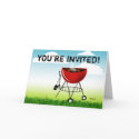 You're Invited to a Cookout invitation (barbeque) cards