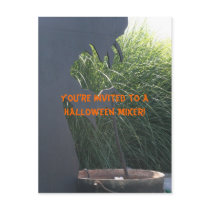 You're invited to a Halloween Mixer! postcards