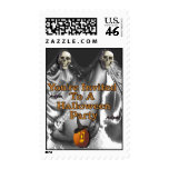 You're Invited To A Halloween Party postage