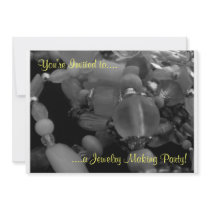 You're Invited to a Jewelry Making Party!" invitations