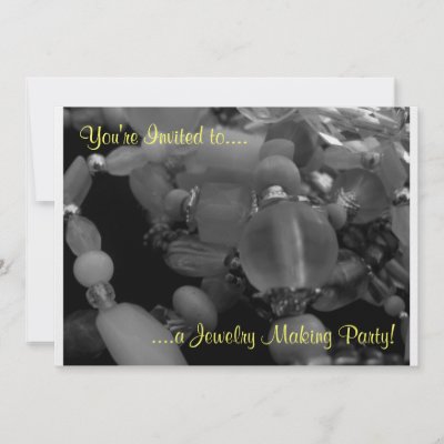 Home Jewelry Parties on You Re Invited To A Jewelry Making Party   By Dreamnwish Photo Art