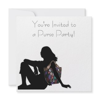 You're Invited to a Purse Party! invitation