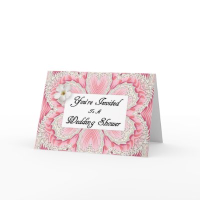 You&#39;re Invited To A Wedding Shower Greeting Card