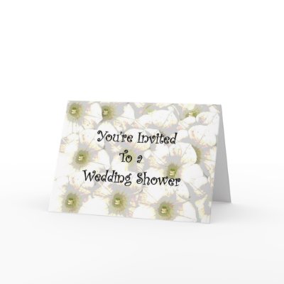 You&#39;re Invited To A Wedding Shower Greeting Card