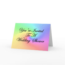 You're Invited To A Wedding Shower cards by TheStampStore You're Invited To A Wedding Shower cards