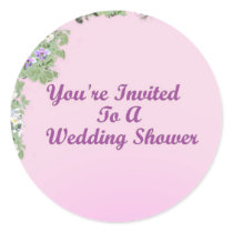 You're Invited To A Wedding Shower stickers