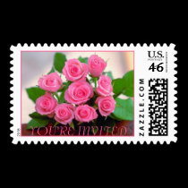 YOU'RE INVITED  Wedding stamp