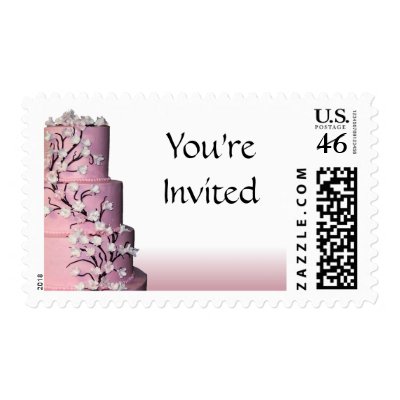 You&#39;re Invited wedding stamps