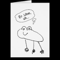 You're just so CUTE! - card cards