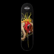 You're Life In Flames Skateboard