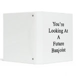 You're Looking At A Future Banjoist Vinyl Binder