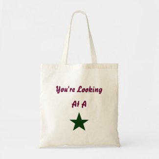 You're Looking At A Star tote