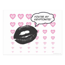 You're My Kryptonite Post Card
