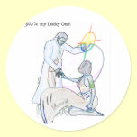 You're my Lucky One Trace sticker stickers