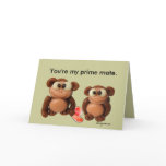cute, love, monkey, card, anniversary cards,