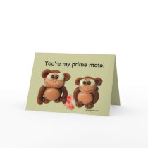 You're My Prime Mate Anniversary Card by zooogle You're My Prime Mate Anniversary Card
