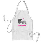 You're My Sweety aprons