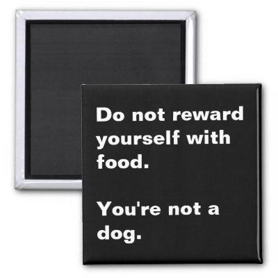You're not a dog. fridge magnet