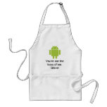 You're not the boss of me, Steve! apron