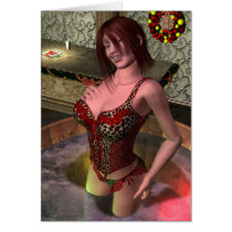 You're on Naughty List Christmas Greeting Card NEW