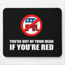 You're out of your head if you're red mouse pads