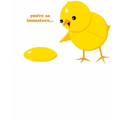 You're so immature... T-shirt by VectorSmith