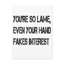 You're so lame postcards by jonnydowntown You're so lame postcards