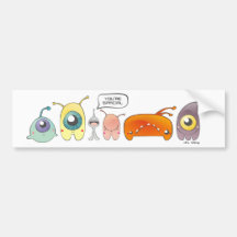 You're Spacial Bumper Stickers