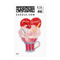 You're Sweet Vintage Retro Soda Card Postage