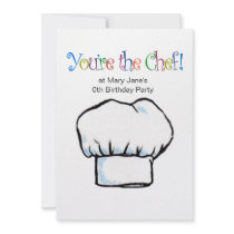 You're The Chef invitation