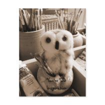 You're The Inspiration postcards