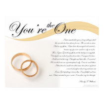 You're the one posters by poet480 You're the one posters