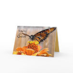 YOU'RE THE QUEEN greeting card