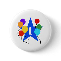 You're the Star 1st Birthday Pins