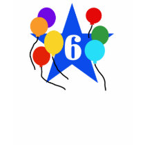 You're the Star 6th Birthday t-shirts