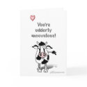 You're udderly moovelous! cards